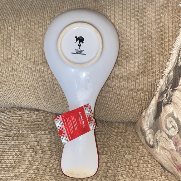 ❤️🤍💚NWT Mark 5:36 “Don’t be afraid just Believe” Ceramic Christmas Spoon Rest - Picture 4 of 9